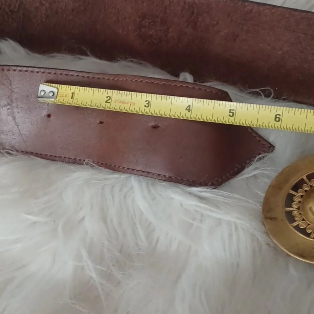 Brown Leather Belt